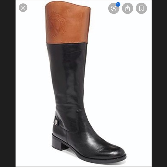 Franco Sarto Shoes - Franco Sarto Leather Knee Boots